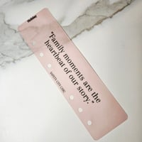 Image 2 of A6 Holiday & bookmark Blush 