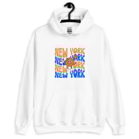 Image 3 of New York Knicks Bubble Print Hoodie