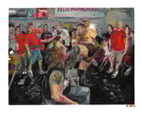 Image 1 of Print - Samoa Joe V. Necro Butcher. Something to Prove ‘05