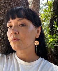 Image 3 of Made to order - Chinga la migra earrings 