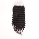 Image 1 of Tropical Deep Wave Transparent Lace Closure