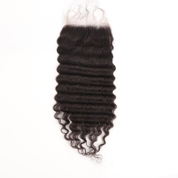 Image of Tropical Deep Wave Transparent Lace Closure
