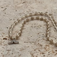 Image 1 of Silver Whale Tail Necklace