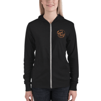 Image 1 of Women's Zip-Up Hoodie - Pumpkin Spice Logo