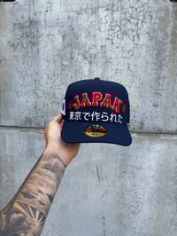 Image 3 of NAVY BLUE “MADE IN TOKYO “  JAPAN CUSTOM FITTED CAP