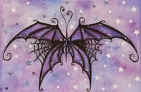‘Batterfly’ Embellished Art Print
