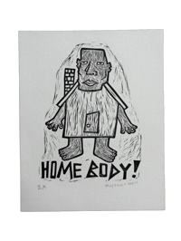 Homebody Paper Print