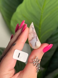 Image 9 of XL DRILLED FLOWER AGATE CABS