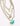 SILVER BALL CHAIN HEART NECKLACE
