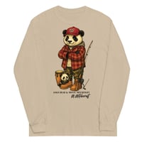 Image 3 of GOGO BEAR "CAMO" Men’s Long Sleeve Shirt (see color options)