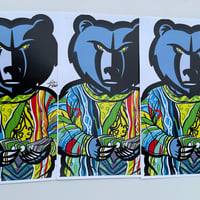 Image 1 of Notorious Grizz Print