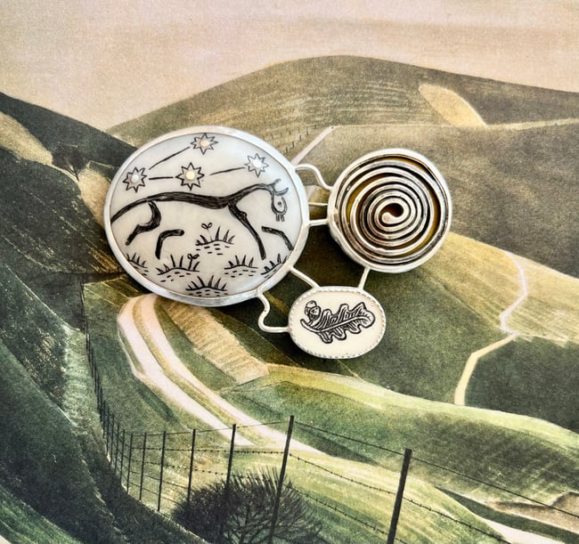 ALWAYS PROTECTED BROOCH