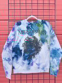 Image 6 of midsommar ice dye BLACK PRINT