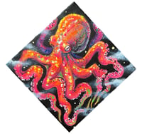 Image 1 of “JUST BELOW THE SURFACE” ORIGINAL PAINTING BY NIKITA ROSALIND 11”x11”