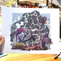 Image 2 of Serene Spinosaurus Poster