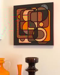 Image 4 of ‘Metaphysical Essence’ acrylic painting on canvas 40cm x 40cm