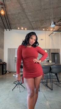 Image 4 of Sweater weather (burnt orange )