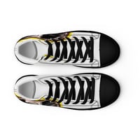 Image 6 of Men/Boys Spiritual Warrior high top canvas shoes