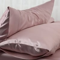 Image 1 of 100% Natural Mulberry Silk Pillow Case Real Silk Protect Hair Skin Pillowcase Any Size Customized Be