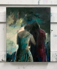 Image 2 of Painting / maleri  / "The last night in Paris" / 40x50 cm