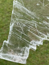 Image 4 of Transparent Selenite Slab | Morocco #3046