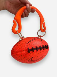 Image 1 of MINI ORANGE FOOTBALL NIKE by BALLBAG