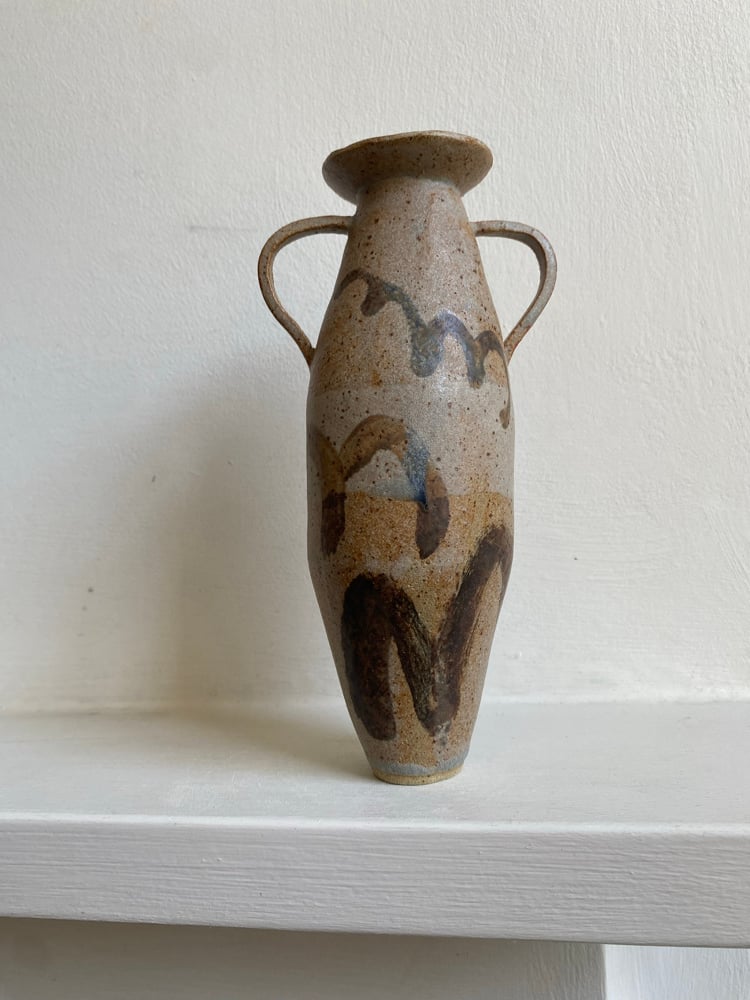 Tall Crest Vase