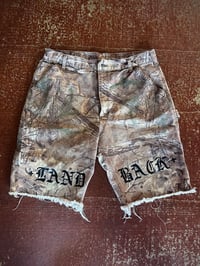 Image 1 of Hand painted Carhartt shorts 