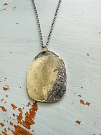 Image 5 of sterling Rumi for those who love quote necklace