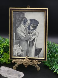 Image 1 of "Vintage faceless girls" 1920s Page With Preserved Web 3