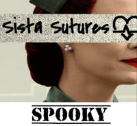 Image 1 of Spooky Scrub Hats