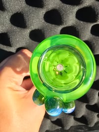 Image 2 of Green Dotstack 14mm Slide