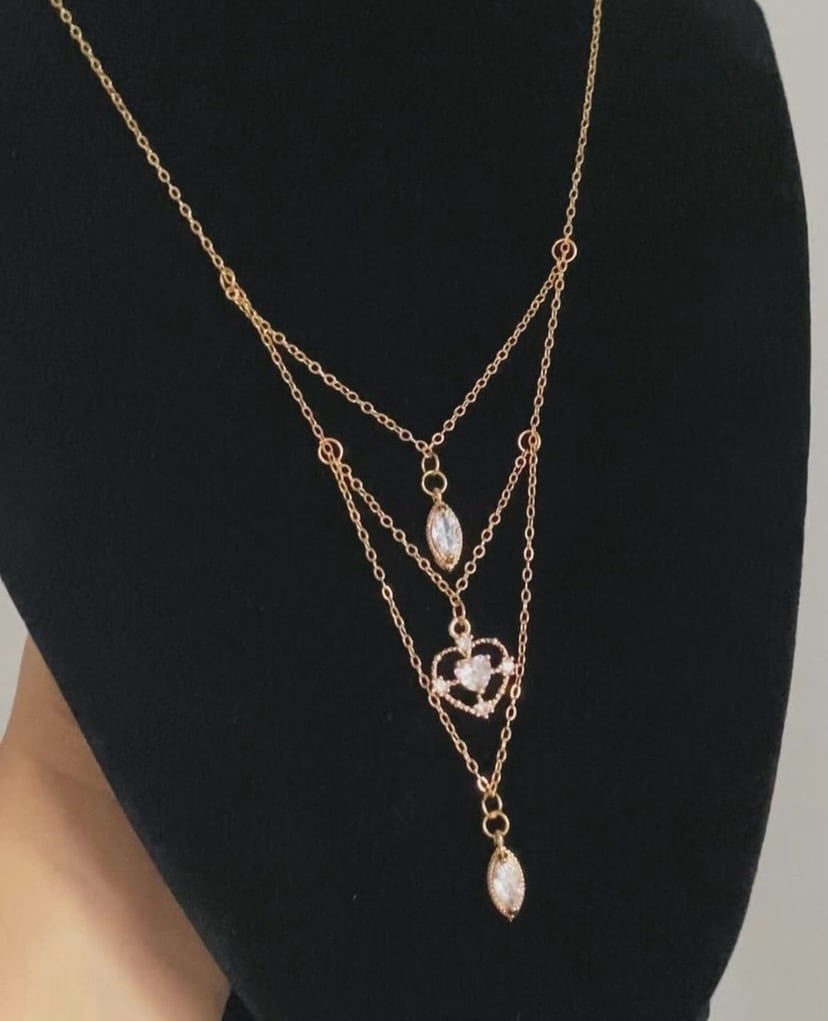 Image of Love Trinkets Choker Necklace 🦋💕✨