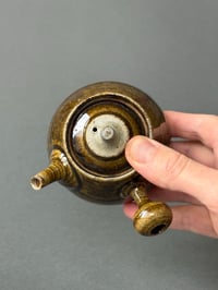 Image 3 of Tall Ash and Amber Kyusu - 250ml