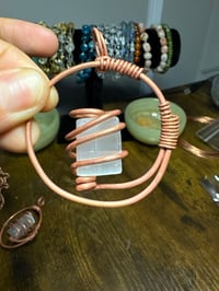 Image 1 of Spiral Of Oneness Copper PENDANT ONLY