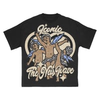 Image 2 of Black Angel New Wave T-Shirt