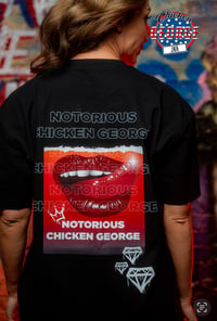 Image 2 of Oversized “Notorious” black T