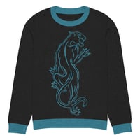 Image 14 of Blue Panther Knitted crew neck sweater