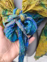 Image 11 of Wanderlust Stevie top Turquoise and yellow gold throughout