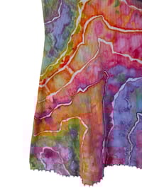 Image 4 of S 90's Babydoll Mini Dress in Euphoria Geode Ice Dye