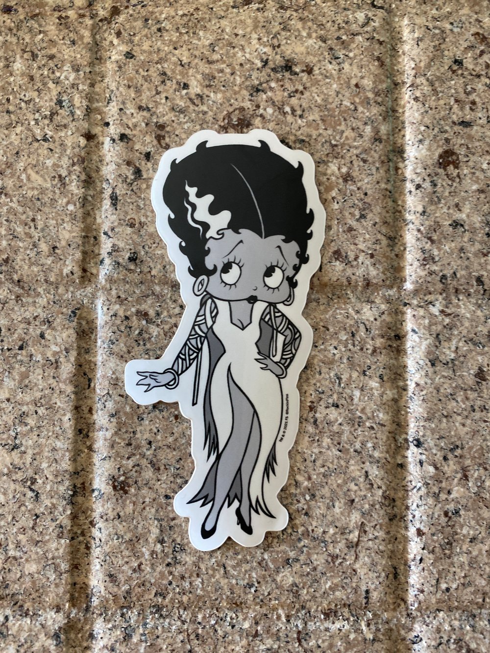 Betty Boop - Halloween Stickers