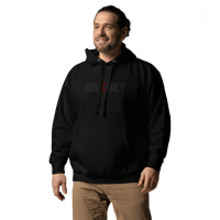 Image 4 of DISOBEY EMBROIDERED UNISEX PREMIUM HOODIE
