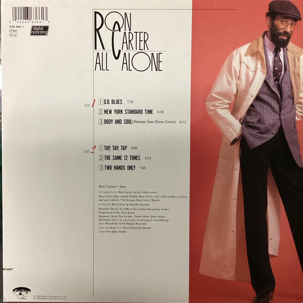 Ron Carter - All Alone