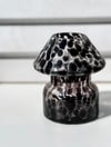 BLACK SPOTTY GLASS LAMPS 