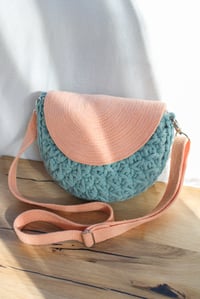 Image 1 of Jázmin horgolt crossbody táska - Peach