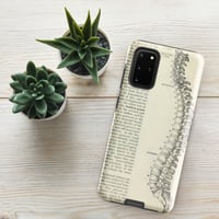 Image 14 of Antique Bookpage Anatomical Illustration Human Spine Tough case for Samsung®