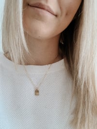 Image 2 of Initial Tag Necklace (Up to 2 tags)