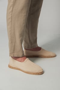 Image 3 of Alpargatas de espiga hueso