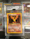 1999 1st Edition Moltres Holo 12/62 AGS 9.5