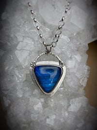 Image 1 of SOLD - Labradorite Open Heart Pendant 